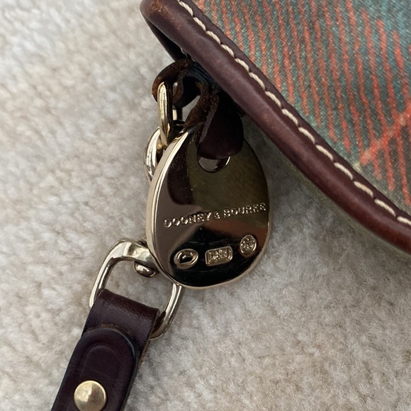 Dooney and Bourke Plaid Wristlet - Picture 3 of 9
